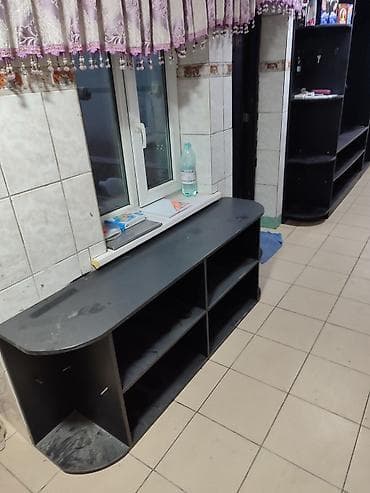Мебельные гарнитуры: Модульная прихожая/гардеробная система из ЛДСП, цвет – графит/чёрный — 3