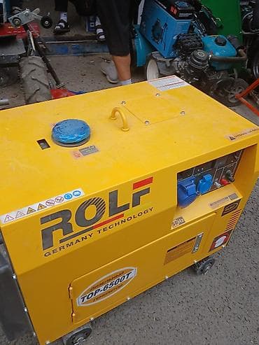 Инструменты: Дизельный генератор ROLF TOP-6500T (Germany Technology), малошумный — 3