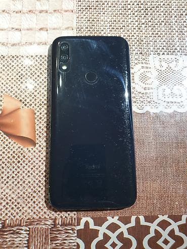 redmi 5: Redmi, Redmi 7, Б/у, 32 ГБ, цвет - Черный, 2 SIM — 2