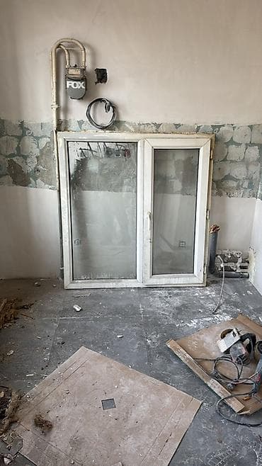 Үй жана бакча үчүн башка буюмдар: ПВХ окно и балконный блок - Материал: белый ПВХ-профиль - — 1