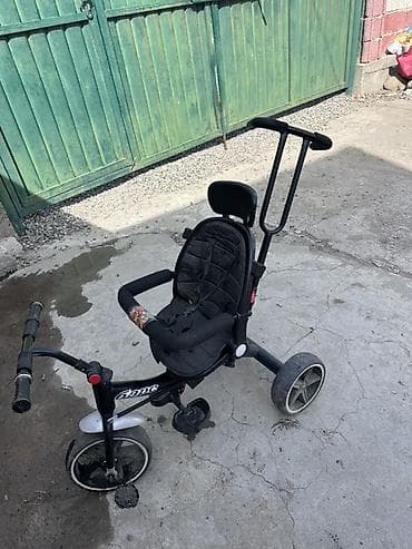 колони: Детский велосипед, 3-колесный, 1 - 3 года, Б/у — 5