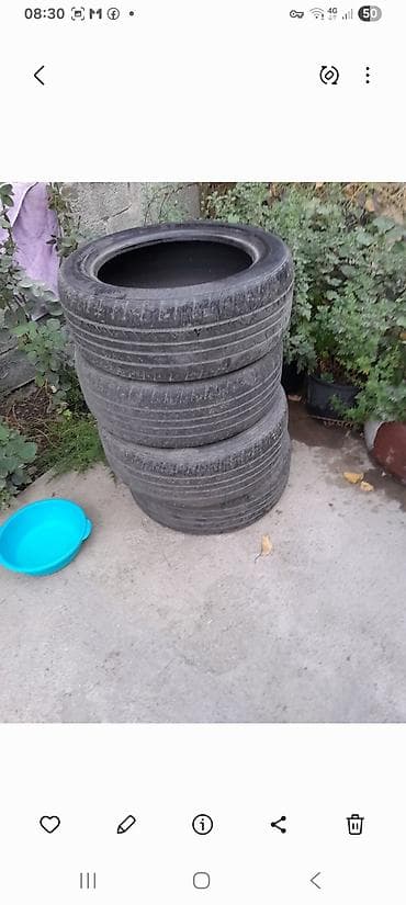 r 21: Комплект автомобильных шин - Размер: 215/55 R17 (указан на боковине) — 2