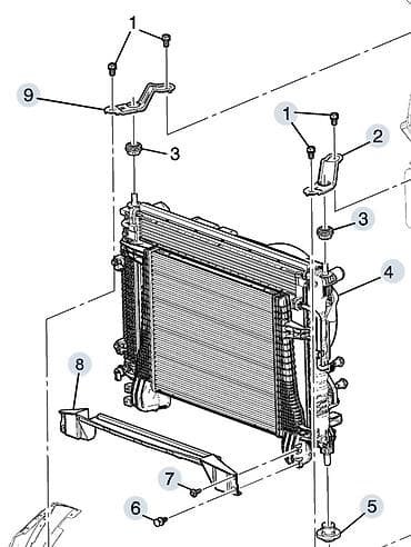 diska r13: Радиаторы в сборе для автомобиля GM Captiva Opel Antara (пакет — 4