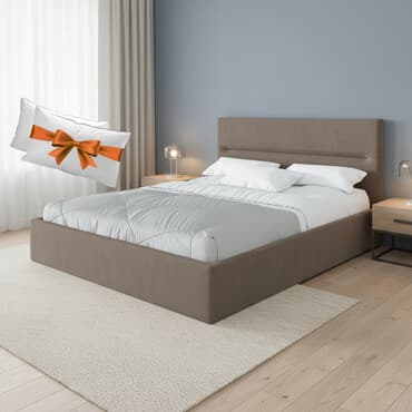 куплю кровать с матрасом: Двуспальная кровать, Новый, С матрасом, длина - 200 см — 1