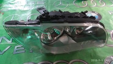 Передняя правая фара BMW 2007 г., Б/у, Оригинал, Япония