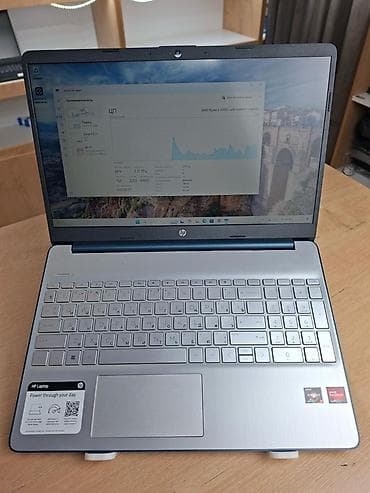 ноутбуки в кредит бишкек: HP LAPTOP 15 Ryzen 5 5500U 8 gb ddr4 256 gb ssd 15.6 fhd TN б/у — 1