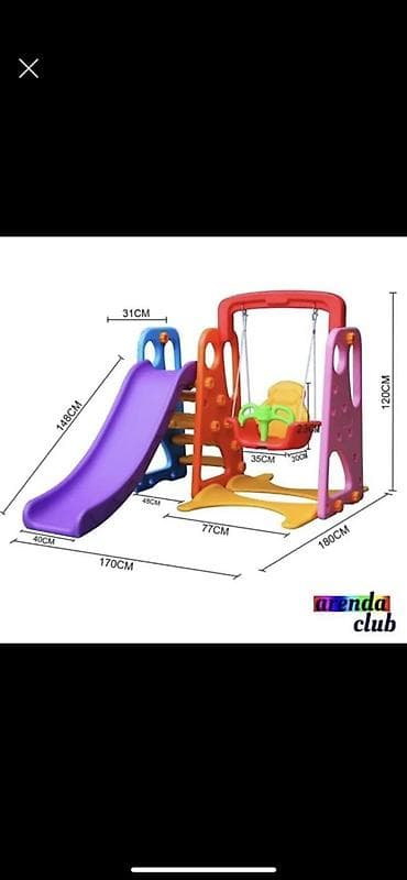 качеле: Детские качели, Подвесные Для дома, Пластик, Б/у — 3