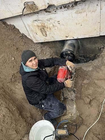 Услуги по строительству и ремонту: Алмазное бурение отверстий в бетоне и железобетоне - Выполняем — 1