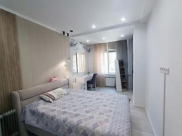 osh flat: 3 комнаты, 91 м², Золотой квадрат Элитка, 4 этаж, Дизайнерский ремонт — 6