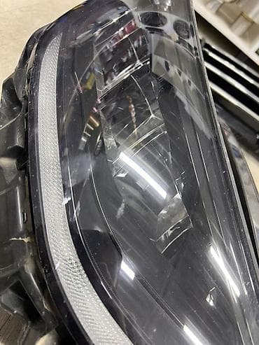 фары sonata: Комплект передних фар Hyundai 2019 г., Б/у, Оригинал — 3