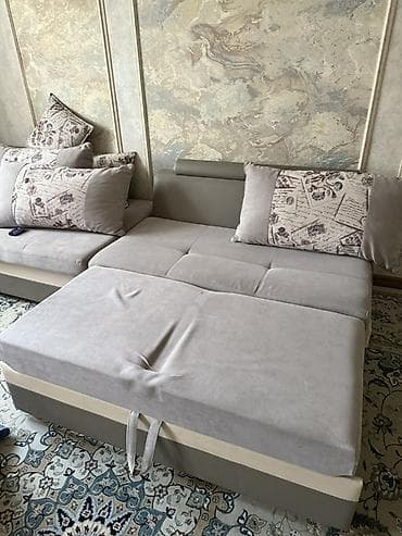 2 этажный диван: Угловой диван, C подушками — 8