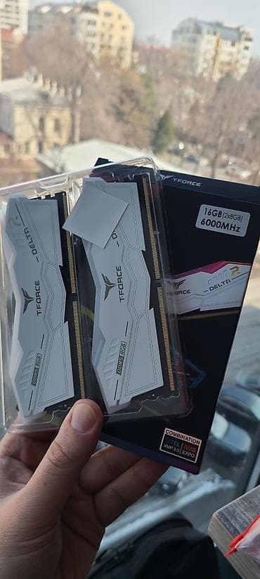 ПК корпустары: Оперативдик эс-тутум, Жаңы, Team Group, 16 ГБ, DDR5, 6000 МГц, ПК үчүн — 1