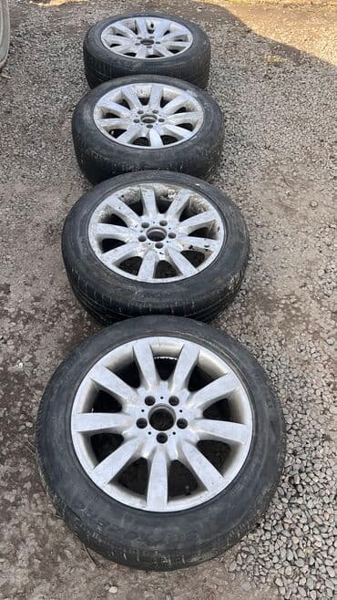 зимние шины на ниву 21214: Колеса в сборе R 17, Б/у — 3