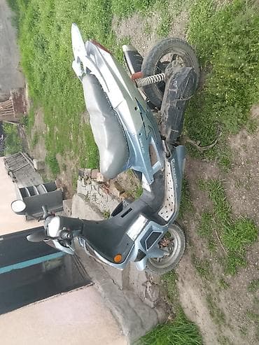 vip bus: Предлагается двухколесный скутер в светло-голубом и сером цвете — 1