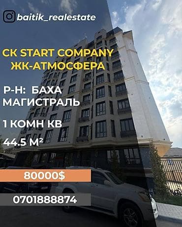 1 комната, 44 м², Элитка, 4 этаж, Евроремонт
