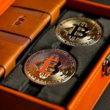 btc: Коллекционная сувенирная монета Bitcoin (BTC) - Дизайн: рельефный — 6