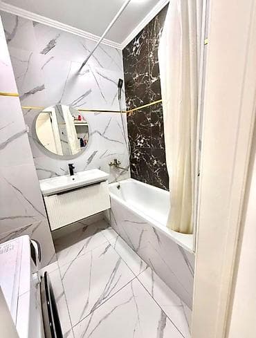 flat osh: 2 комнаты, 75 м², Ала-Арча ТРЦ Элитка, 9 этаж, Евроремонт — 9