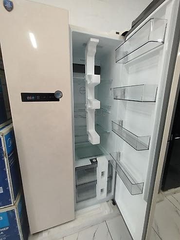 Техника и электроника: Холодильник Midea, Side-By-Side (двухдверный) — 1