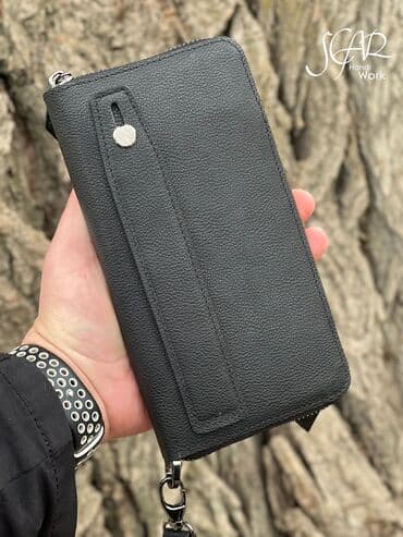 butun кошельки бишкек: Клатч, Материал: Натуральная кожа, Мужские, Новый — 4