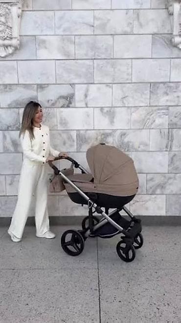 коляска 3000: Универсальная коляска 2-в-1 в бежевом цвете kidilo f3 Комплектация: - — 3