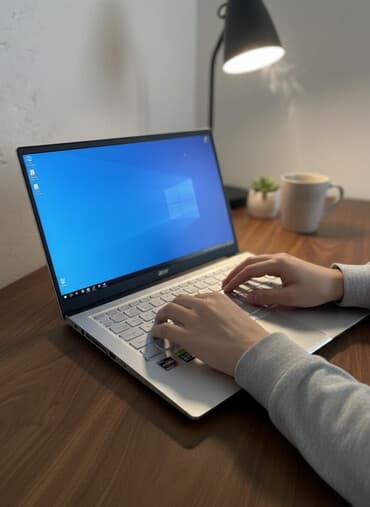 razen 7: Ноутбук, Acer, 16 ГБ ОЗУ, AMD Ryzen 7, 14 ", Б/у, Для работы, учебы, память NVMe SSD — 2