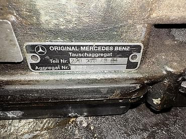 кпп степ: Өткөргүч куту Автомат Mercedes-Benz 2002 г., Колдонулган, Оригинал, Германия — 3