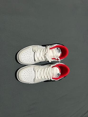 nike dunk low: Мужские кроссовки, 40, 41, 42, Nike, Новый, цвет - Белый, Бесплатная доставка — 1