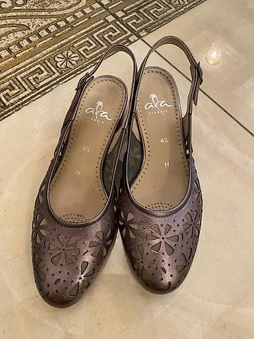 горный обувь: Босоножки, 37.5, Ara, Б/у, цвет - Бежевый, Самовывоз, Платная доставка — 4