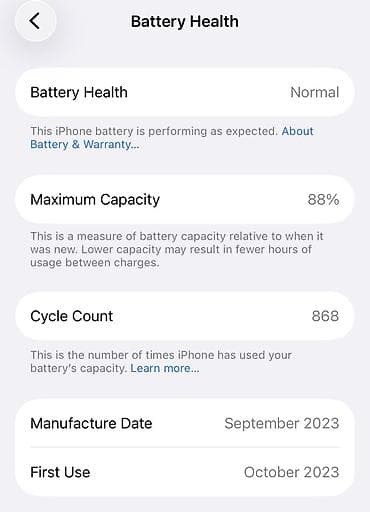 холодильник бишкек табылга: IPhone 15 Pro, Blue Titanium, 88 % — 4