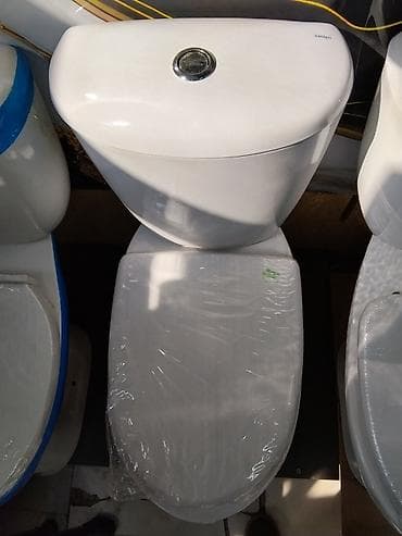 Унитазы и комплектующие: Унитаз Напольный, Новый, Материал: Фаянс — 3