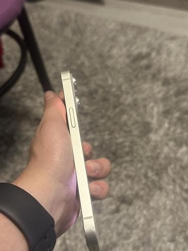 apple 13: IPhone 13, Б/у, 256 ГБ, Белый, Защитное стекло, Чехол, 86 % — 4