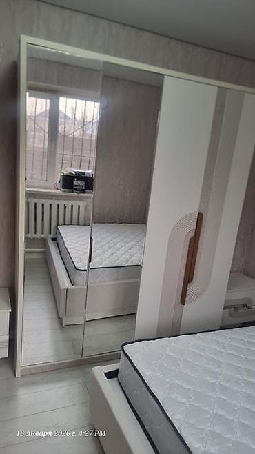 мебель для спальни новые: Спальный гарнитур, МДФ, цвет - Бежевый — 2