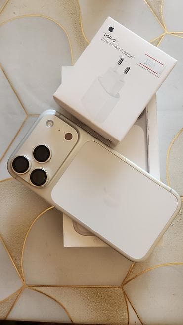 Мобильные телефоны и аксессуары: IPhone 17 Pro, Новый, 256 ГБ, Natural Titanium, Коробка, 100 % — 6