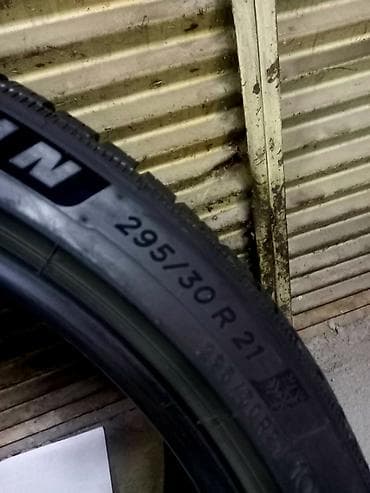 gepard max e9: Шины 295 / 30 / R 21, Всесезонная, Б/у, Пара, Легковые, Германия, Michelin — 4