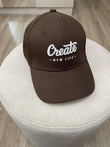 Мужская одежда: Стильная кепка из Кореи 🇰🇷 Create New Life (оригинал, привез лично) — 1