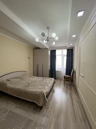 Батирлер: 2 бөлмө, 75 м², БГУ Элитка, 4 кабат, Евро оңдоо — 5