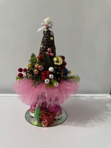 шкатулку ручной работы: Новогодняя композиция ручной работы - Настольное оформление в — 3