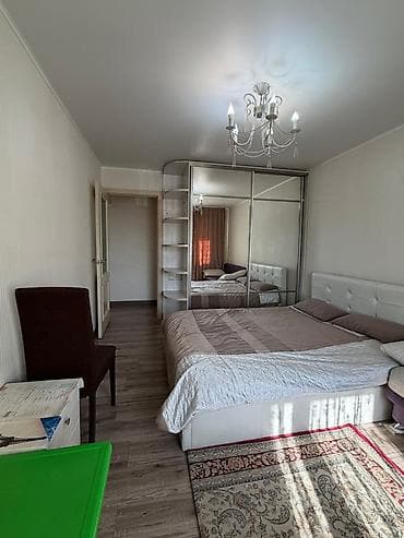 Квартиры: 2 комнаты, 40 м², ул. Ахунбаева / Малдыбаева Хрущевка, 2 этаж, Дизайнерский ремонт — 3
