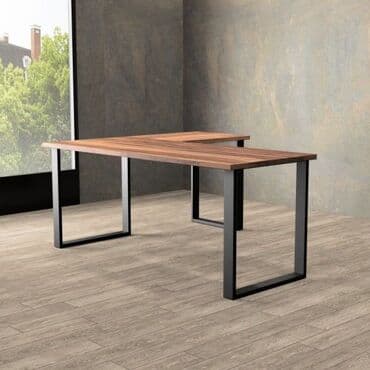 ручной углорез по дереву: Офисный стол, Нерегулируемый, Угловой, ЛДСП — 4