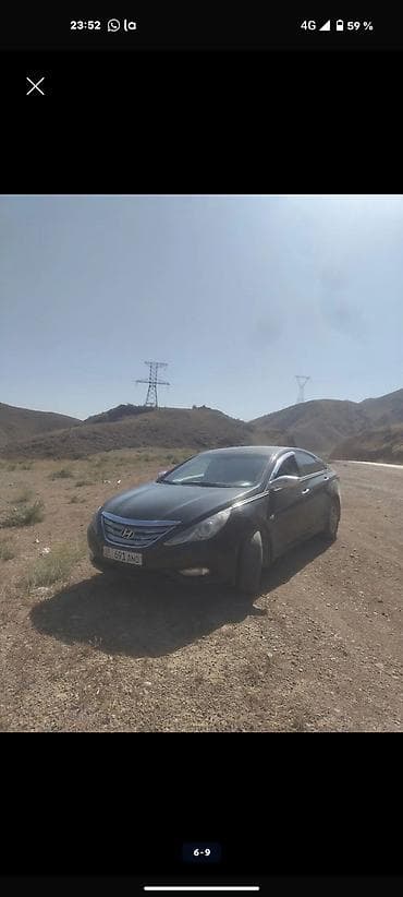 sanat: Hyundai Sonata: 2009 г., 2 л, Автомат, Газ, Седан — 5