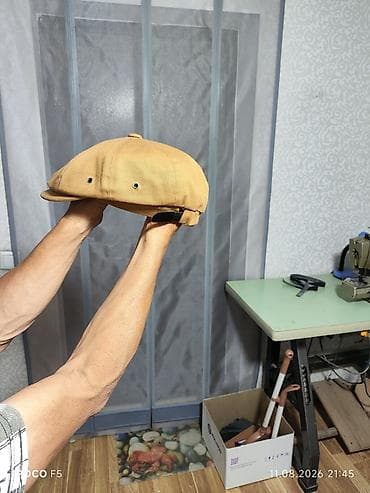 куртка visdeer: Кепка восьмиклинка (newsboy cap) - Материал: плотная хлопковая саржа — 8
