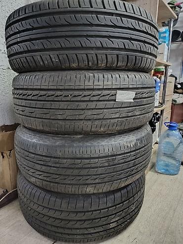 Шины 225 / 55 / R 18, Лето, Б/у, Комплект, Легковые at lalafo.kg Шины 225 / 55 / R 18, Лето, Б/у, Комплект, Легковые
