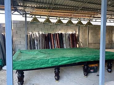 блиярдный стол: Бильярдный стол с комплектом аксессуаров - Формат: русский/американка — 4