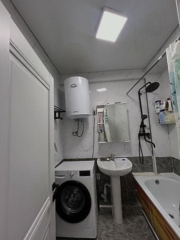 Квартиры: 2 комнаты, 60 м², Городская больница №4 (ул. Айни) 107 серия, 1 этаж, Евроремонт — 6