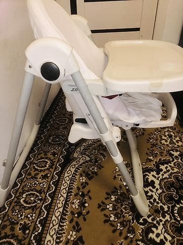 пасуда даром: Стульчик для кормления, Peg perego, Трансформер, цвет - Белый, Самовывоз — 2