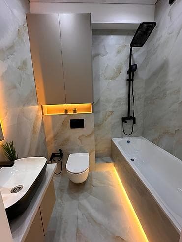 3 комнаты, 97 м², Асанбай мкр Элитка, 12 этаж, Дизайнерский ремонт — 2