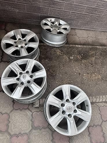 Диски: Литые Диски R 17 Toyota, Комплект, отверстий - 6 — 1