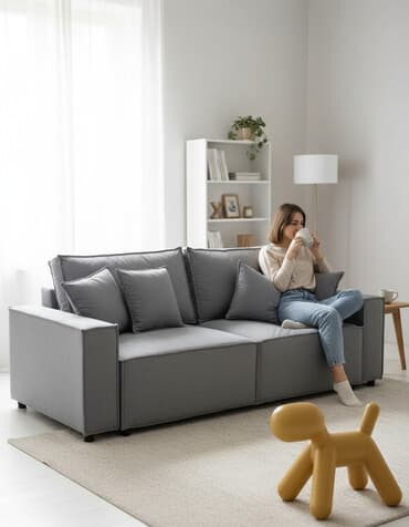 бу мебель для спальни: Раскладной диван, Новый, В рассрочку — 1