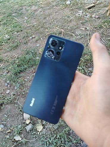 Мобильные телефоны и аксессуары: Redmi, Redmi Note 12, Б/у, 128 ГБ, цвет - Черный, 2 SIM — 1