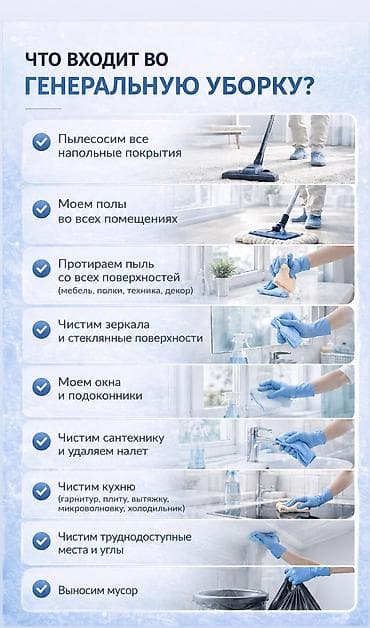 Резюме: Уборщик - Женщина, 1-2 года опыта, Неполный рабочий день — 1